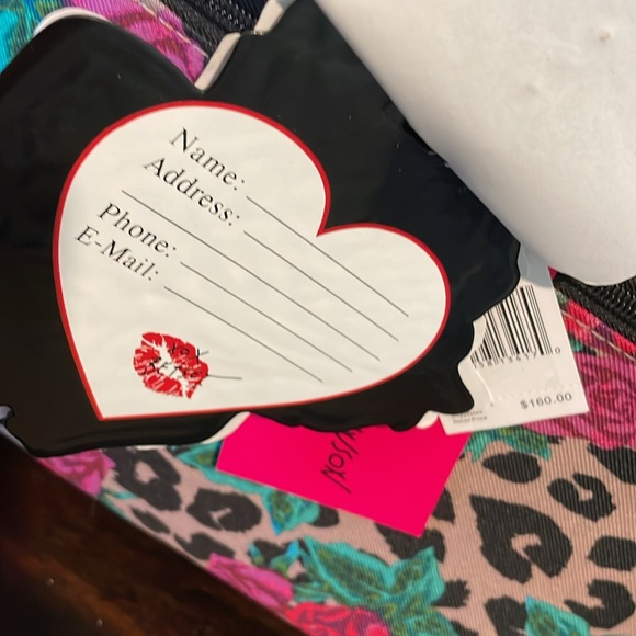 COPY - BETSEY JOHNSON Leopard Rose Collection Travel Bag, NWT - Picture 7 of 12